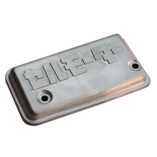 554】Z400FXセルモーターカバー ロゴ入り アルミ バフ仕上げ : CHERRY