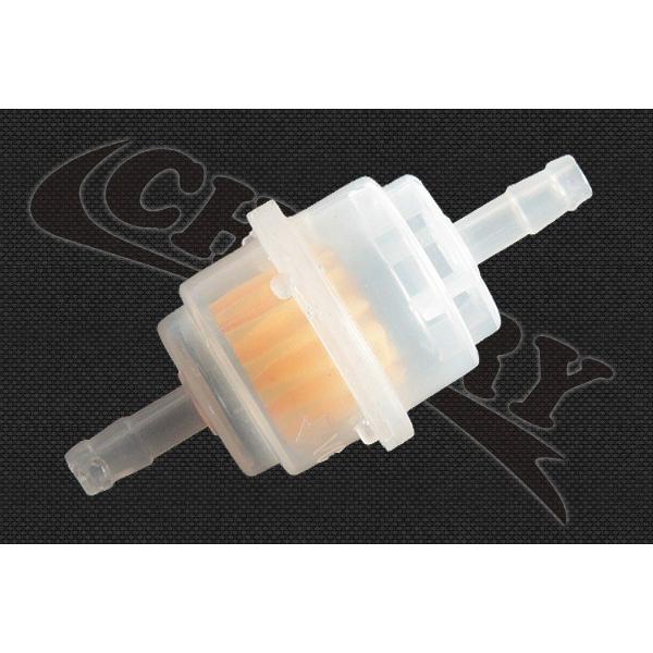 汎用の燃料フィルターです。マグネットは入っていません。 大きめなので燃料の供給不足になることはまずないでしょう。 車両への適合は画像の寸法を参考にしてください。 ＊厚みが2センチを超えてしまうためDM便では発送ができません。