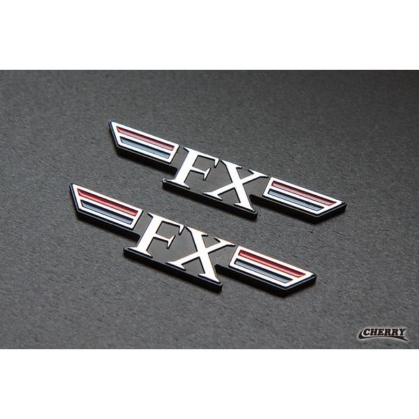 424 2枚セット サイドカバーエンブレム Z400FX リプロ品