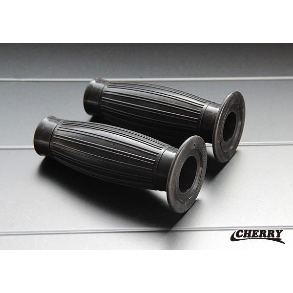 148】ブラック タル型生ゴムグリップ 柔らかさに自信アリ