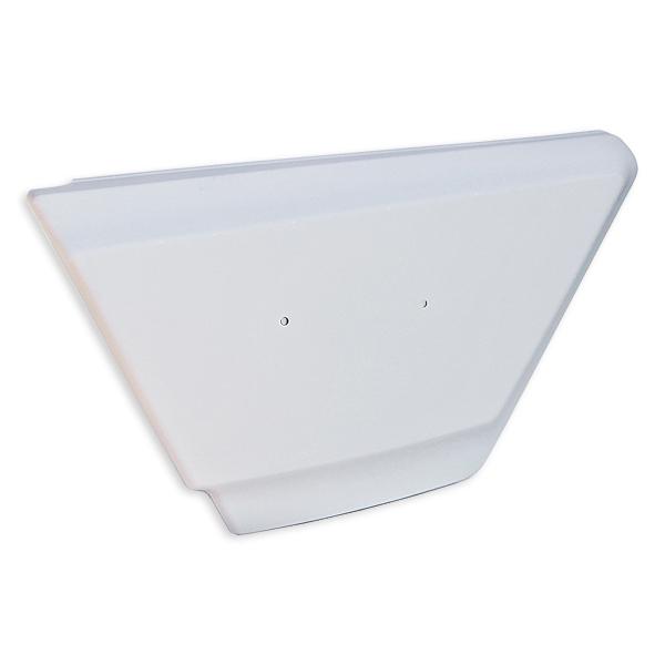 596】 Z400FX サイドカバー左側 リプレイス品 ペイントベース ABS樹脂