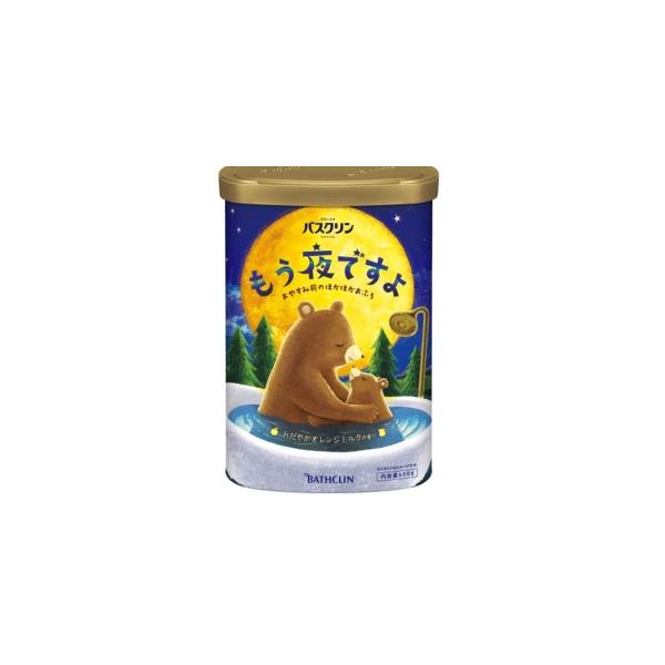 ▼5000円以上送料無料　(但し沖縄県、離島などは別途送料負担があります)　　　バスクリン　もう夜ですよ　おだやかオレンジミルク　６００ｇはおやすみ前のリラックス習慣に、ファミリーナイトタイム入浴剤です。おやすみ前の親子のリラックスにぴった...
