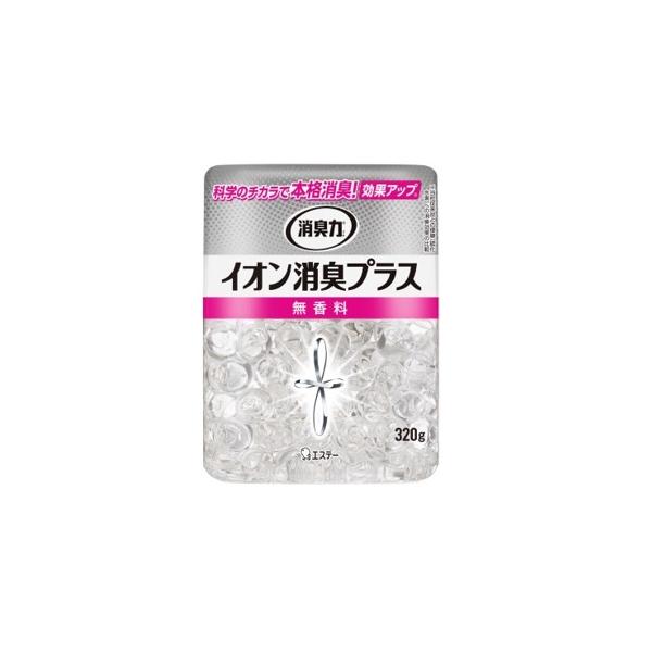 エステー  消臭力クリアビーズ　イオン消臭プラス　本体　無香料　320ｇ