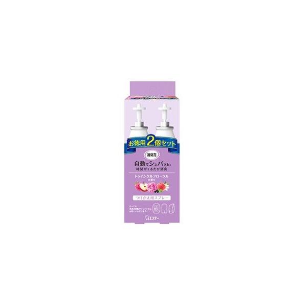 エステー 消臭力 自動でシュパッとつけかえ2個セットトゥインクルフローラルの香り78ml :4901070126811:雑貨屋 - 通販 - Yahoo!ショッピング エステー 消臭力 自動でシュパッとつけかえ2個セットトゥインクルフローラルの香り78ml :4901070126811:雑貨屋 - 通販 - Yahoo!ショッピング