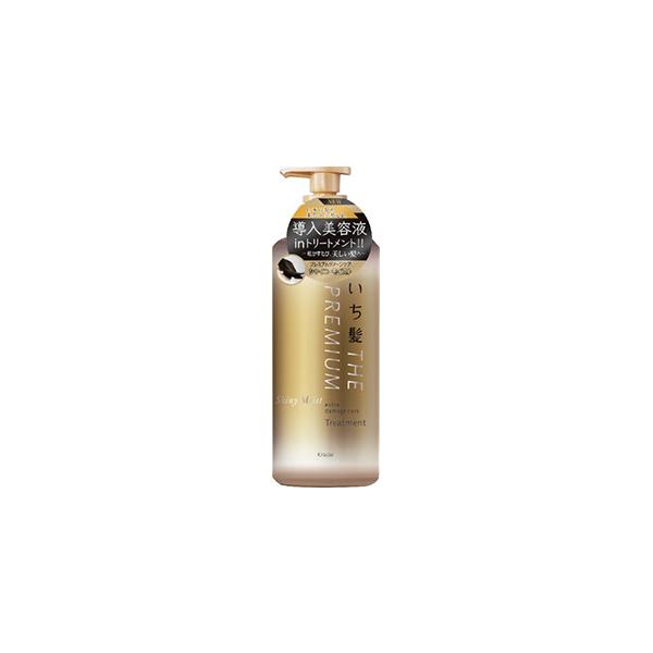 いち髪 THE PREMIUM 【シャイニーモイスト】 エクストラダメージケア 導入美容液 in シャンプー ボトル 480ml | ノンシリコン ヘアケア メンズ レディース