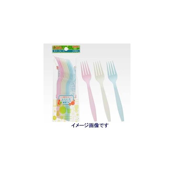 サンナップ　カラーフォーク　１７ｃｍ１０本
