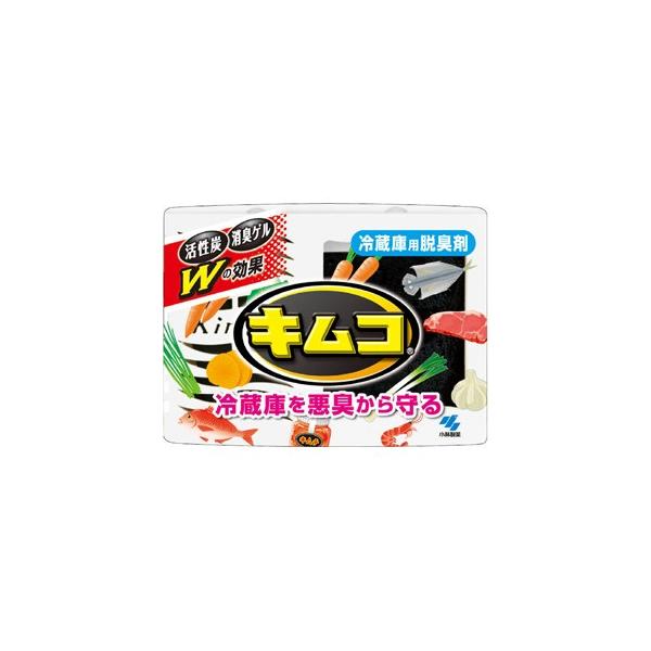 ▼5000円以上送料無料　(但し沖縄県、離島などは別途送料負担があります)　　　　小林製薬　キムコ　レギュラー　113g は備長炭の8倍のパワーの活性炭を配合した冷蔵庫用脱臭剤です。冷蔵庫の中の魚や漬物など、キツイ臭いでもしっかり消臭。効き...