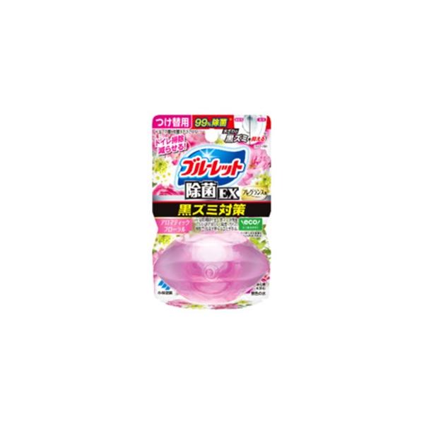 ▼5000円以上送料無料　(但し沖縄県、離島などは別途送料負担があります)　　　小林製薬  液体ブルーレット おくだけ除菌EX フレグランス つけ替用アロマティックフローラル ６７ｍｌは除菌＊処方で水ぎわの黒ズミの発生を抑え※お掃除が楽にな...