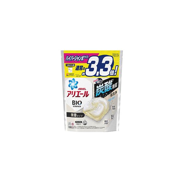Ｐ＆Ｇ　アリエールジェルボール４Ｄ　微香つめかえハイパージャンボ３９個入