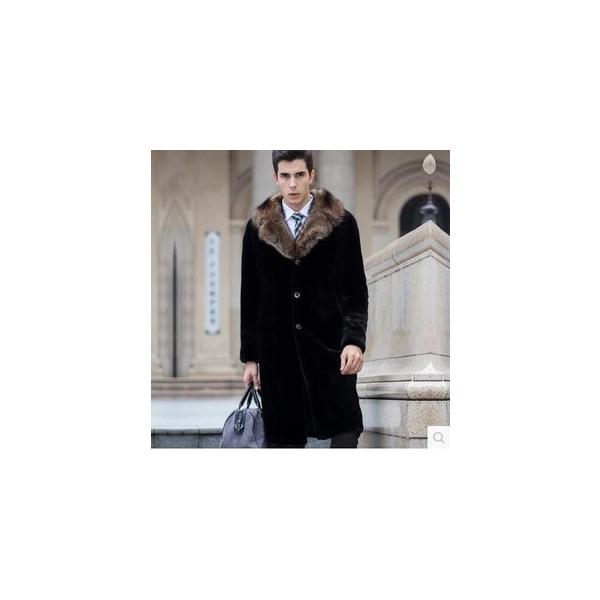 ファーコート メンズ 毛皮コート ミンク ロングコート ボリューム襟 ファー襟 おしゃれ 上着 暖かい 秋冬 防寒 お洒落 メンズファッション Buyee Buyee Japanese Proxy Service Buy From Japan Bot Online