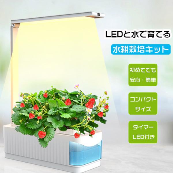 Renpho 公式 Idoo 家庭菜園 水耕栽培キット 静音 野菜栽培セット 植物育成ライト付き プランター 植木鉢 おしゃれ 長方形 室内 菜園 苗 野菜 ハーブ 虫よけ 自動水循環システム搭載 自動散水 栽培セット 種子栽培セット 植物用育成ライト レンフォ Rj Store ほのぼの