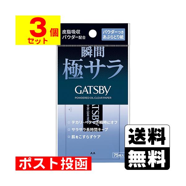 【送料無料】/脂とり紙/テカリ/男性用/メンズ/ギャッツビー