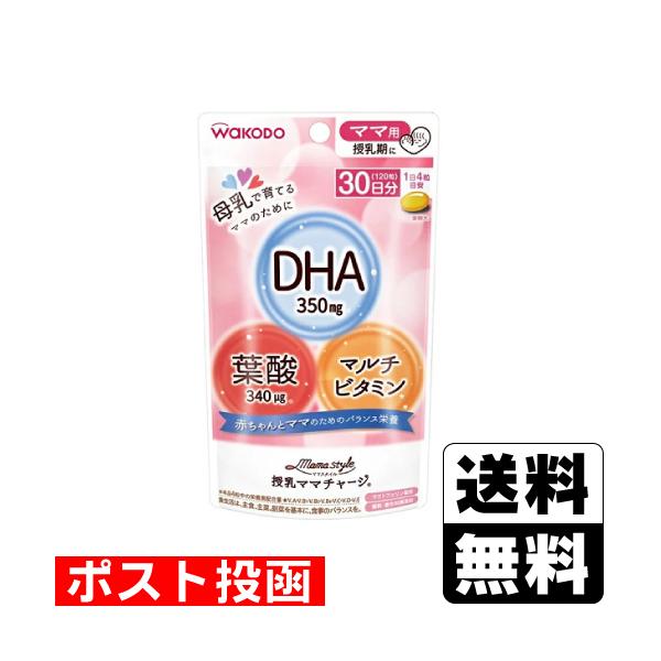 他サイト： (ポスト投函)(和光堂)ママスタイル 授乳ママチャージ 30日分 120粒の商品画像