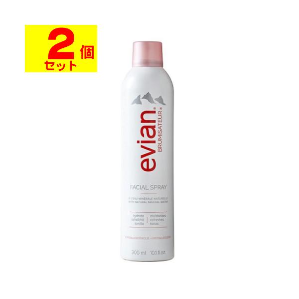 フィッツコーポレーション エビアン フェイシャルスプレー 300ml(2個