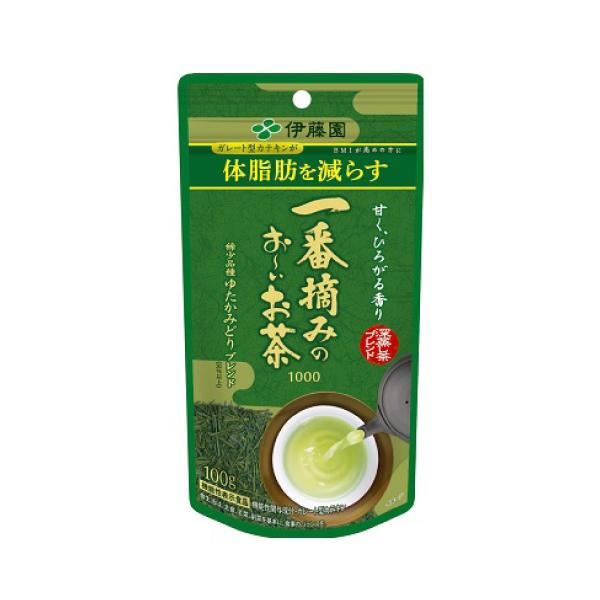 他サイト： (ポスト投函)(伊藤園)一番摘みのお〜いお茶 ゆたかみどりブレンド 100gの商品画像