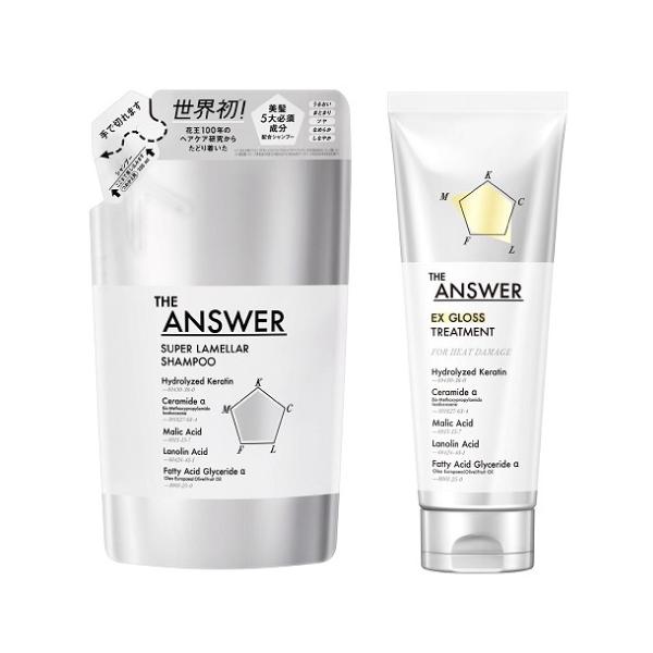 THE ANSWER (花王)THE スーパーラメラシャンプー 詰替え 320mL+EX