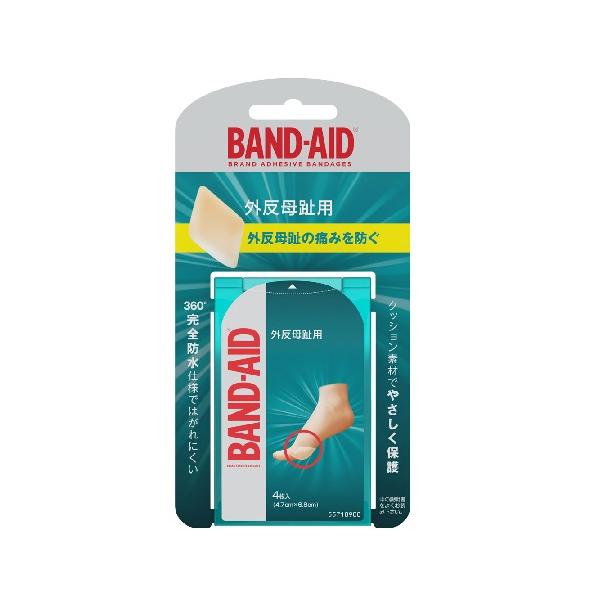 バンドエイド 外反母趾用 レギュラーサイズ 4枚入 : ザグザグ通販 