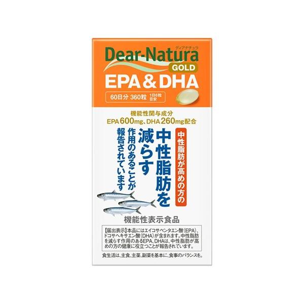 (�A�T�q)�f�B�A�i�`���� �S�[���h EPA&amp;DHA 60���� 360��