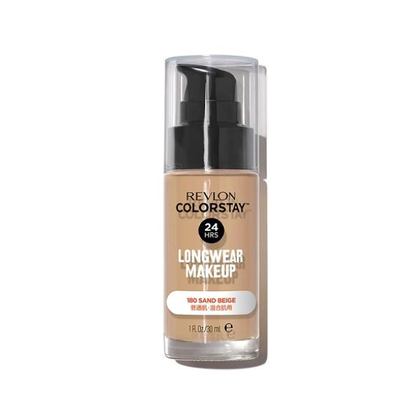 (ポスト投函)(レブロン)カラーステイ ロングウェア メイクアップ 180 サンドベージュ(自然な肌色) 30ml