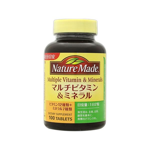 大塚製薬 ネイチャーメイド マルチビタミン ミネラル 100粒 ザグザグ通販paypayモール店 通販 Paypayモール