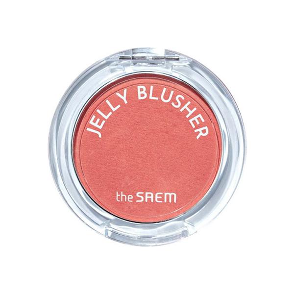 【送料無料】/チーク/しっとり質感/顔色/ざせむ/ゼリーブラッシャー