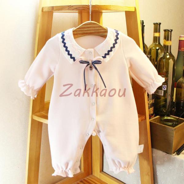 ■ 品名：ベビーロンパース■ 素材：綿95％+ポリエステル5%■ カラー：A■ サイズ：59-90■ 季節：春、秋人気検索キーワード：秋冬　ロンパース ベビー つなぎ 新生児 幼児 女の子 男の子 ジャンプスーツベビー服 赤ちゃん 着ぐるみ...