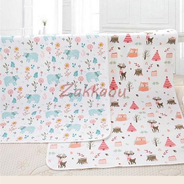 ■ 品名：ベビーマット■ 素材：正面：綿 中間層: TPU  裏側: ポリエステル79%■ カラー：全15色■ サイズ：写真参考■ 季節：春 夏 秋 冬人気検索キーワード：ベビー おむつ替えシート おむつ替えマット 赤ちゃん 出産準備 ベビ...