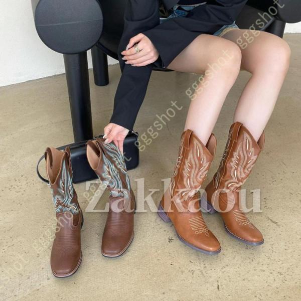ウエスタンブーツ　25センチ　vintage ブーツ ウエスタンブーツ 25センチ vintage ブーツ
