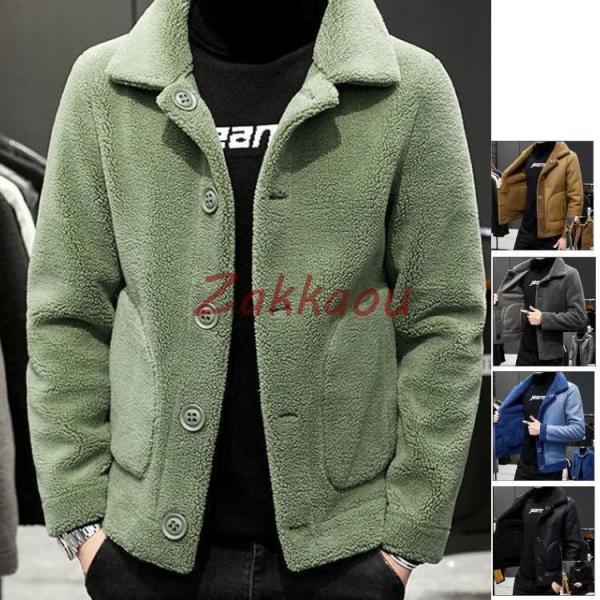 メンズ革ジャン ムートンコート レザージャケット 裏起毛 ムートンジャケット メンズジャケット バイクジャケット ライダースジャケット お兄系 メンズ革ジャン ムートンコート レザージャケット 裏起毛 ムートン