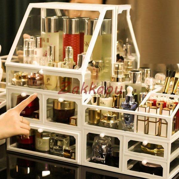 ■ 品名：コスメボックス■ 素材：グラス■ カラー：全14色■ サイズ：写真参考■ 産地：中国人気検索ワード：メイクアップボックス コスメボックス ドレッサー 大容量 メイクボクス ジュエリーボックス 鏡台 化粧箱 化粧入れ メイクボックス...