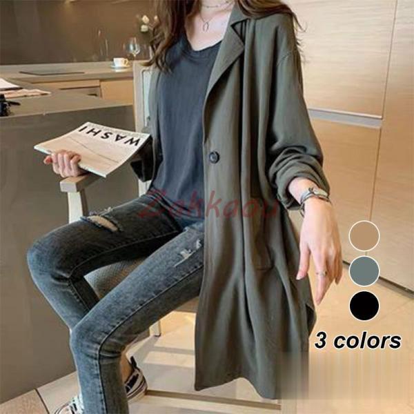 スプリングコート レディース 春コート 薄手 コート ゆったり トレンチコート 秋 春 アウター カーディガン 薄手コート ロングコート お洒落レディース用のスプリングコートが新入.荷春秋ファッションに欠かせない、実用性も季節感もたっぷりの...