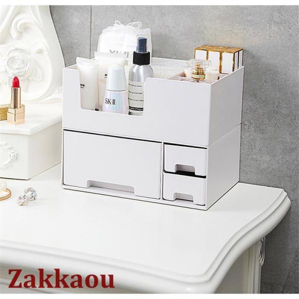 商品詳細：カラー：/画像通りサイズ：/フリーサイズ【商品説明】丈夫な材質を採用し耐久性も兼ね備えた化粧品収納ケースです整理しやすくて、忙しい朝もメイク用品を探す事無く スムーズに使用する事ができます。コスメやメイク道具といった化粧品を始めジ...