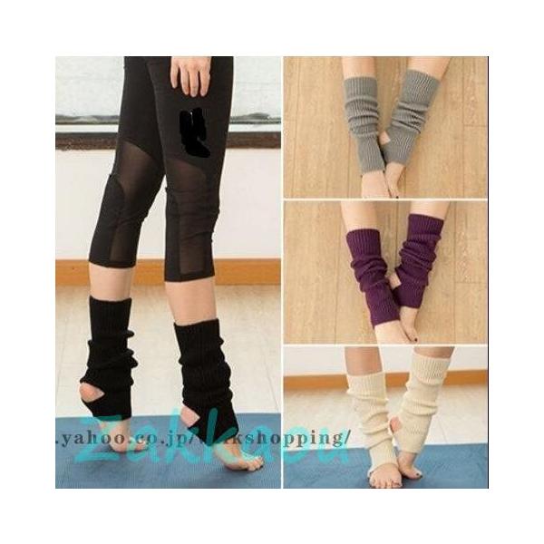 　バレエ用品　大人　レッグウォーマー　ショート丈　リブ編み　無地　かかと穴あり　ダンス　ヨガ　運動　レッスン着 シンプル オシャレ　全色商品詳細サイズ：(単位cm）フリーサイズ　43cm丈4cmの誤差はご容赦下さいませ。（個人差もございます...