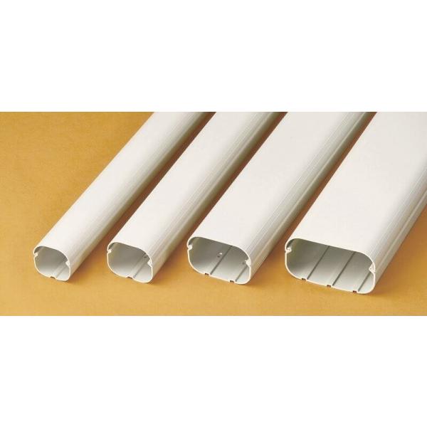 バクマ工業 エアコン配管用化粧カバー スマートダクト AD-7 5本セット