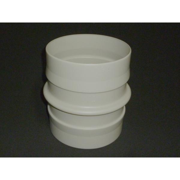 [Release date: September 1, 2022]空調用ダクトに使われるグラスウールフレキダクト用の樹脂製継手です。ポリエチレン製のため、湿気による錆の発生もなく、金属製の継手に比べ結露しにくくなっています。品　名　：PE継...