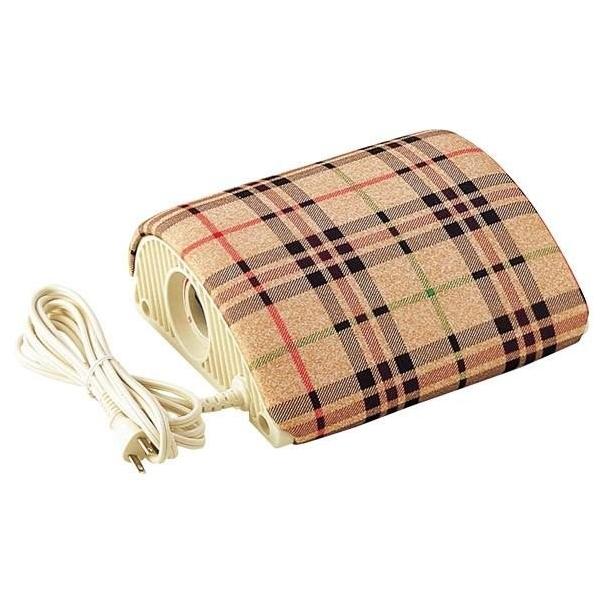 ★山形タイプ電気あんか。<BR><BR>●便利な温度調節機能付きで程よい暖かさに設定できる。<BR><BR>●消費電力:60W<BR>●コード長:約2.9m<BR>●寸...