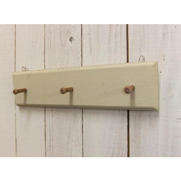 壁掛け飾り棚フック付き　アンティーク風 フレンチアンティーク風のおしゃれなフック、コート＆ハット用の壁