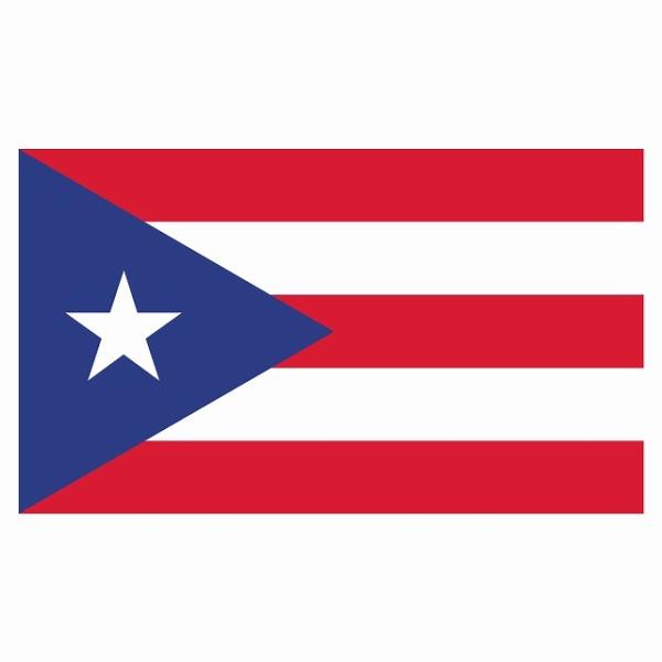 プエルトリコ Puerto Rico 国旗 ステッカー シール National Flag 国