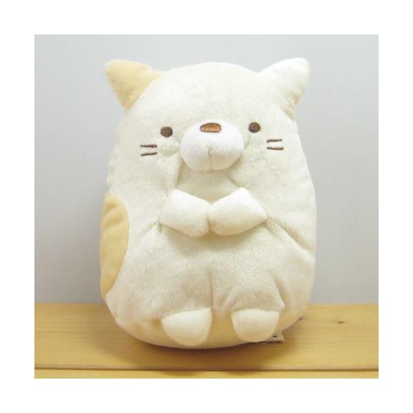 【タグ付き美品】すみっコぐらし ５周年 海外限定 ねこ ぬいぐるみ San-X すみっコぐらし ぬいぐるみ (L) MP70001/MP70101/MR38301