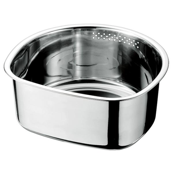 STAINLESS STEEL PRODUCTS｜扱いが楽で傷つきにくい丈夫な材質のステンレス製品。スッキリとしたフォルムで使いやすい洗いおけ。▼ サイズ(約)25.7×27.5×12.5cm▼ 重量(約)560g▼ 素材・材質[本体]ステ...