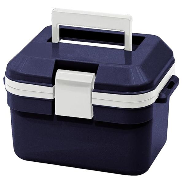 値下げ クーラーボックス 小型 5L 日本製 クーラーBOX クーラーバッグ 保冷ボックス 小さめ 部活 弁当 保冷 ダークブルー M5-MGKKA00170DBL