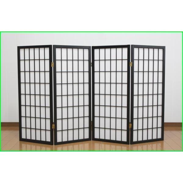 和風 スクリーン 4連 障子 屏風 パーティション パーテーション 衝立