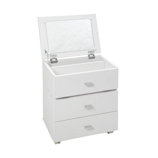 ドレッサー 収納 コンパクト キャスター付き コンパクトドレッサー