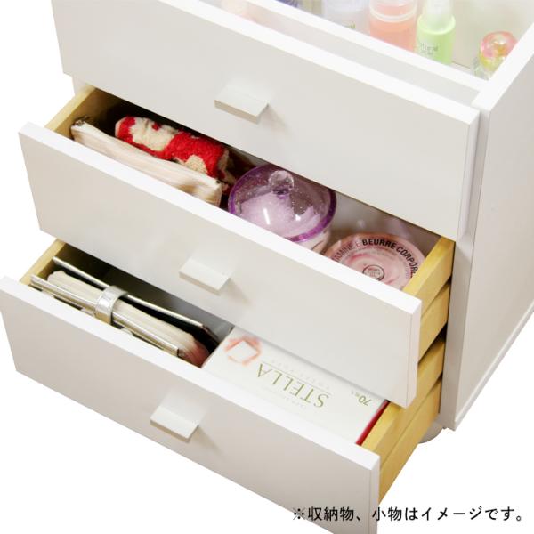 ドレッサー　サイドボックス付き アユリナ / ドレッサーデスク単品 (幅120) | 収納一体型 | 【公式
