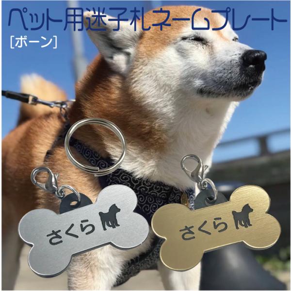 迷子札 軽量 プレート 電話番号 小型犬 猫 名前 アクリル製 シルバー ゴールド ボーン Buyee Buyee Japanese Proxy Service Buy From Japan Bot Online