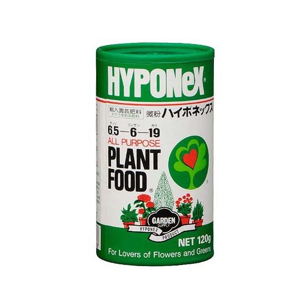 他サイト： 肥料 微粉 ハイポネックス 120ｇ【ハイポネックス 粉末肥料 4977517003038】の商品画像