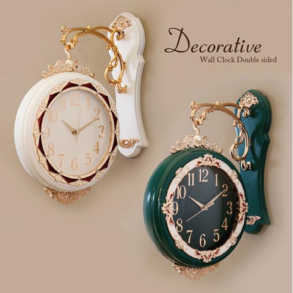 掛け時計【壁掛時計】Decorative Wall Clock デコラティブウォールクロック［Double sided］RS10981_RS10987