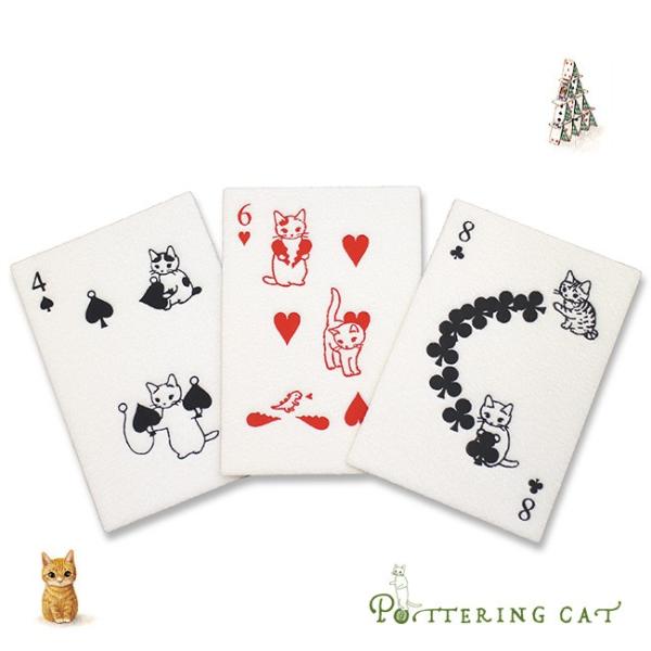 ポタリングキャット トランプポストカード 3枚セット 猫のイラストがかわいい雑貨 おしゃれなデザインのポストカード ねこ雑貨 即納 Ho490 3abc 雑貨のねこや 通販 Yahoo ショッピング