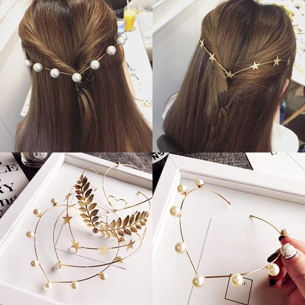 髪飾り 髪リング ゴールド 星 スター 定形外送料無料 Acc Hea 雑貨ねね小屋 通販 Yahoo ショッピング