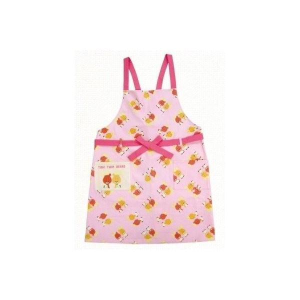 ルルロロ エプロン ピンク 大人用！当日発送 プレゼント キャラクター